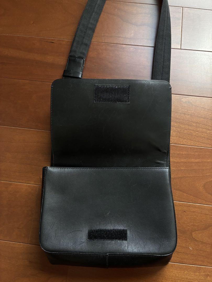バッグ 1999 prada leather shoulder bag black 1999 PRADA Leather