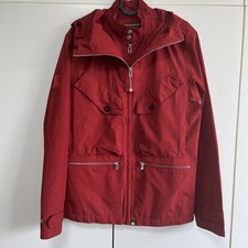Pretty Green Mens Jacket S Burgundy