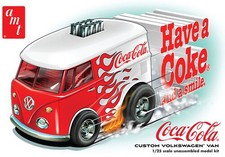 Volkswagen Van Show Rod CocaCola AMT Model Kit [New Toy]
