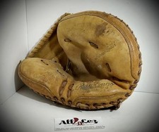 1960's RAWLINGS SHERMAN LOLLAR PROFESSIONAL MODEL DB-15 CATCHERS MITT