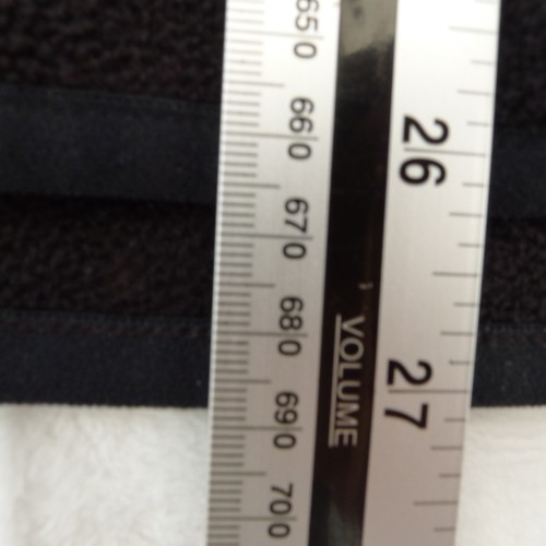 Spyder Fleece Mens Medium Black 1/4 Snap Button Logo Pullover Zipped Pocket - Picture 10 of 15