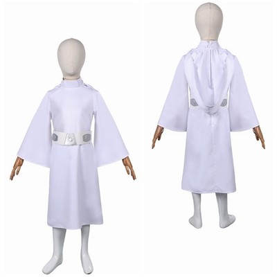 cos Leia Cosplay Costume Outfits Halloween Carnival Suit Star Wars