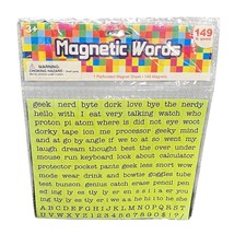 2012 Horizon Magnetic Words Teaching Education Homeschool 149 Words - DT