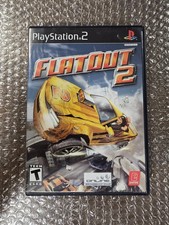 Flatout 2 (Sony PlayStation 2 PS2, 2006) CIB Tested And Working 