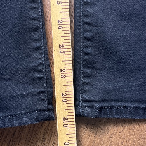 Levi's 726 Flare Boy's Black Denim Jeans Size 10 26x32 (25.5Wx30L Actual) - Picture 20 of 22