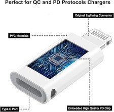 USB Type C Female to iOS Male Adapter For iPhone 14/13/12/11/XR/XS/SE 3 lot