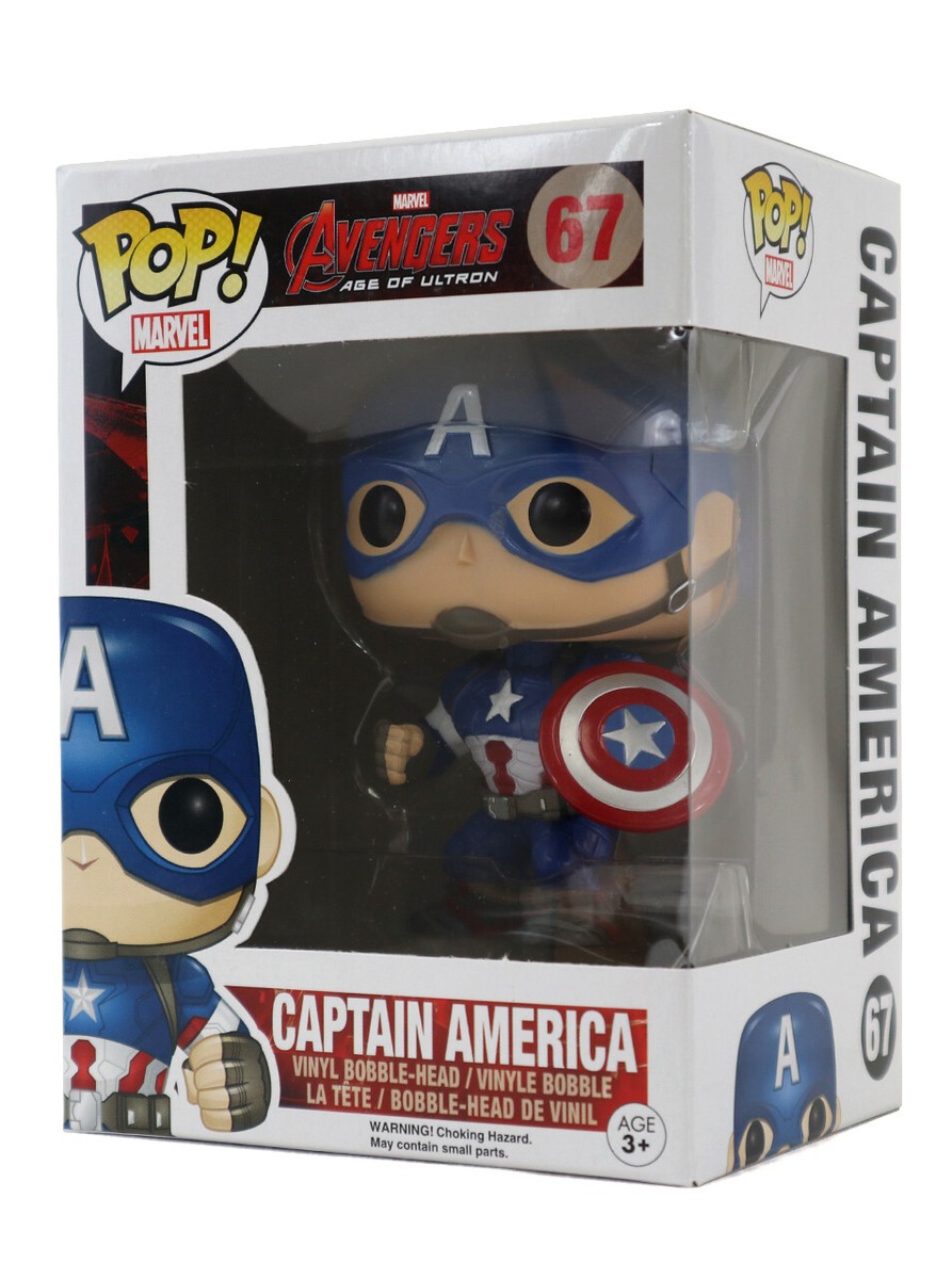 Funko Pop Captain America Age Of Ultron Vinyl Figure #67 Marvel