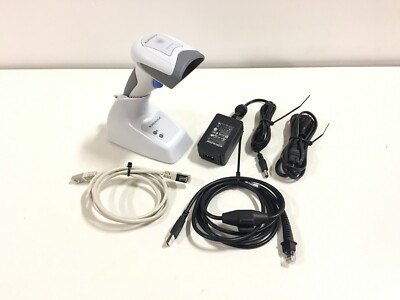 Datalogic QuickScan QM 2430 WH-433 K1 Wireless Barcode Scanner Handscanner Set