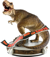 Jurassic Park Tyrannosaurus Rex Rotunda Statue Diorama Chronicle Sideshow RARE