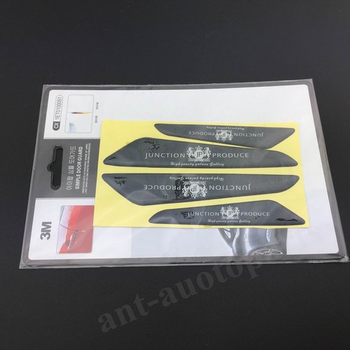 JUNCTION PRODUCE JP VIP Car Auto Door Anti-Collision Decal Sticker Emblem Badge - Picture 4 of 4