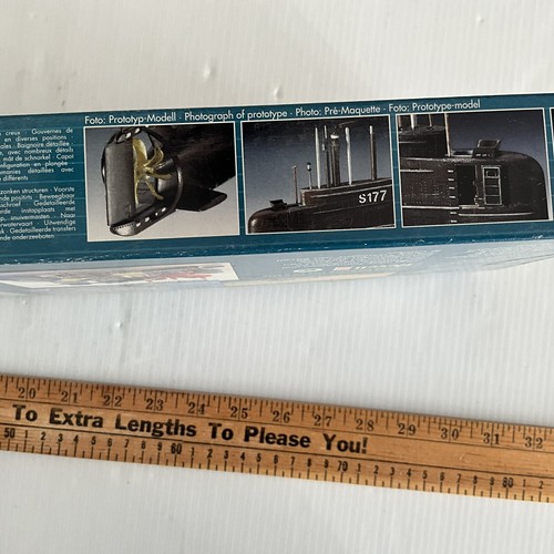 Revell 05021 Coastal Submarine U-Boot Typ 206A 1:144 Model Parts Sealed - Picture 4 of 6