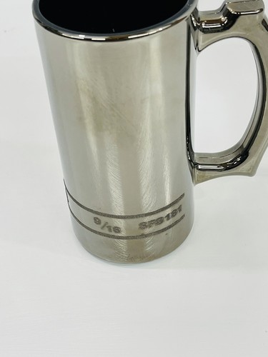 (1) Snap-on Tools 9/16 Chrome Socket 12oz Beer Mug Glass - Picture 3 of 6