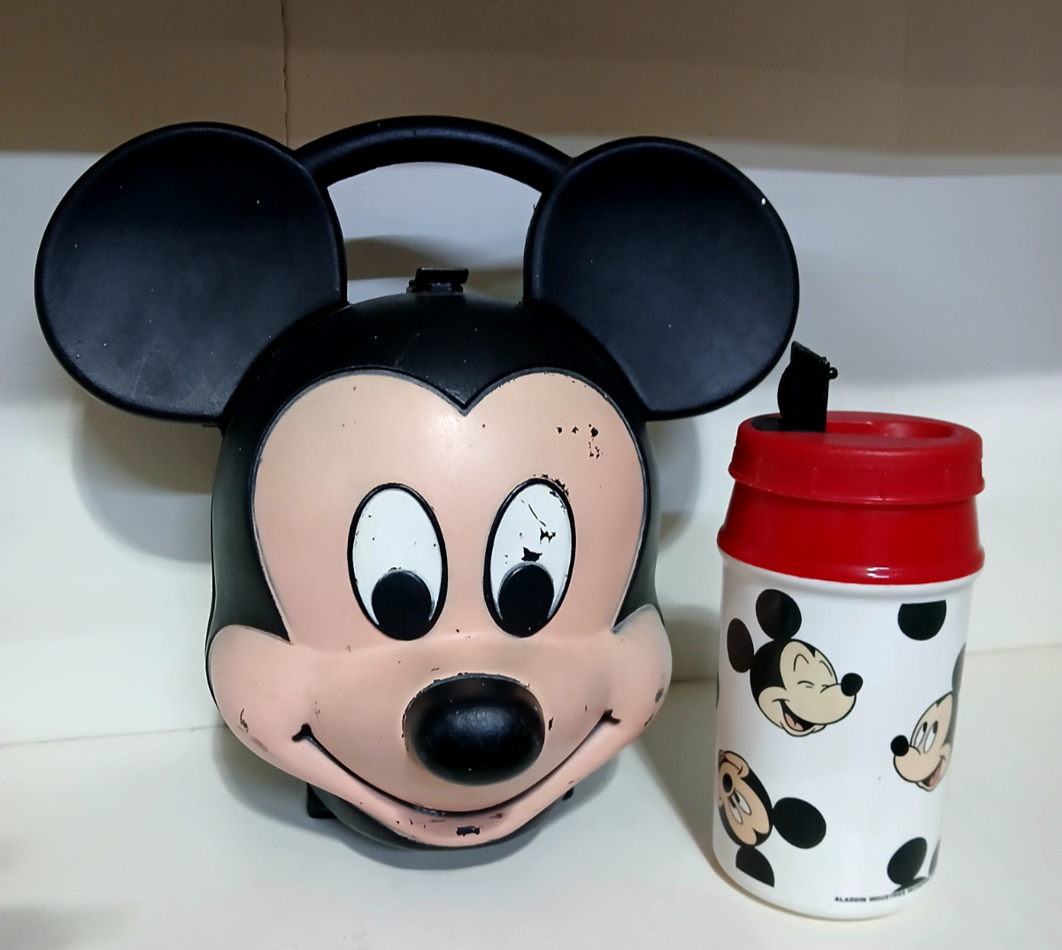 Mickey Head With Thermos