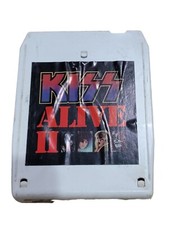 KISS ALIVE II (1977) 8-track Tape White Case ...