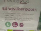  New Good2Go: All Weather Dog Boots - Size Large -  — photo 2