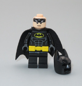 Lego Batman Type 1 head yellow utility belt spongy cape minifigure 70909 70290