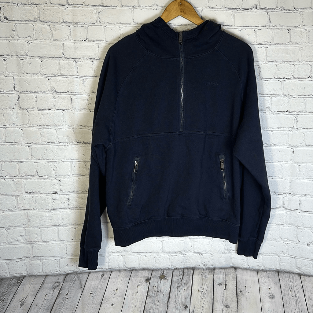 Merrell Scout Hoody Hoodie Quarter Zip Black size S Small JMS26323