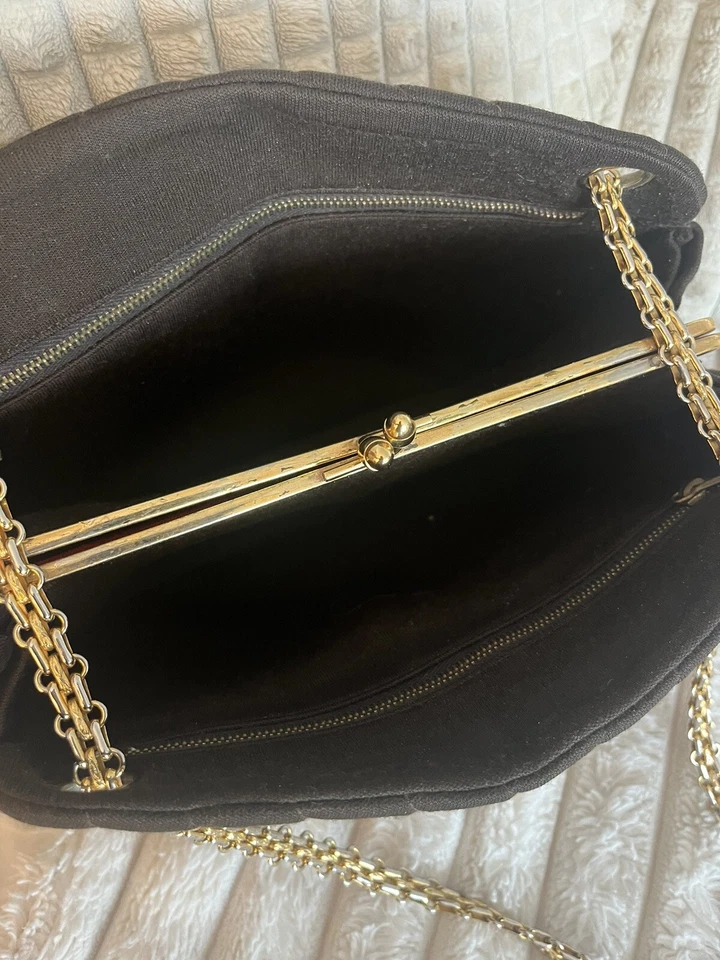 Bolso CHANEL 2.55 original vintage de los años 50 de archivo Foto 3 de 4