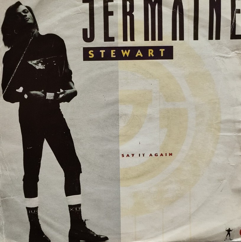 Jermaine Stewart-Say It Again Vinyl 7"" Single.1987 10 Records TEN 188.