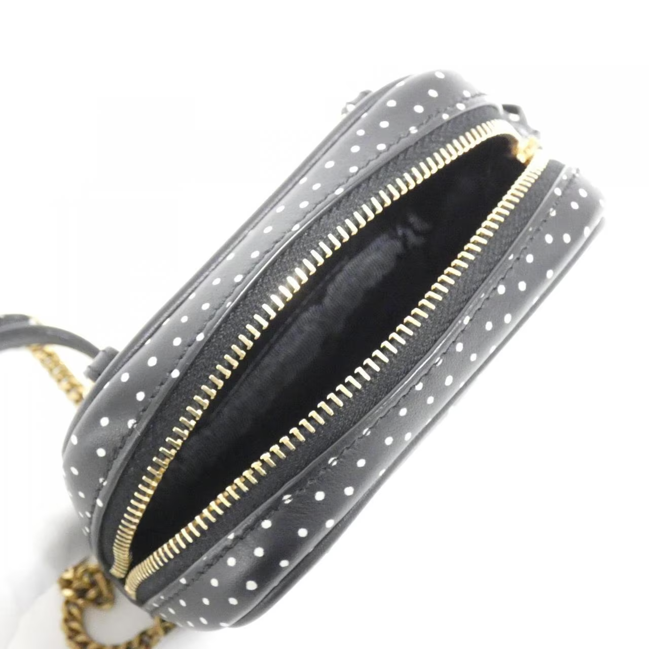 SAINT LAURENT BABY BAG LOU borsa a tracolla pelle nera 635088 2Q747 autentica