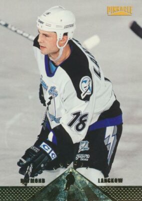 1996-97 Pinnacle #240 DAYMOND LANGKOW - Tampa Bay Lightning