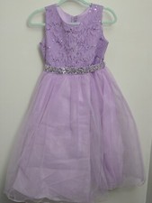 Beautiful Long Purple Cinderella Dress ,Size 12