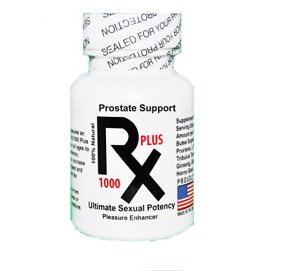 RX1000 PLUS  30 Capsules Promote Stamina / Libido
