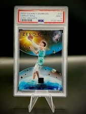 2020-21 Clearly Donruss Zero Gravity Lamelo Ball #10 RC PSA 9 Hornets 🩵