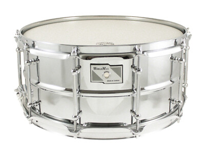 Worldmax 14 x 6,5 Steel Snare Drum WMS CLS-6514SH