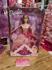 NEW 2002 HAPPY BIRTHDAY BARBIE w/TIARA 
