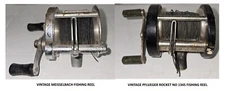 TWO VINTAGE FISHING REELS - MEISSELBACH & PFLUEGER ROCKET
