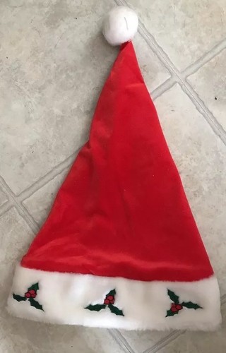Genuine Boston Red Sox Santa Hat Christmas Holiday Baseball Fans - Picture 5 of 6