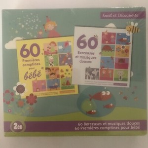 60 Berceuses Et Musique Douces 60 Premieres Comptines Pour Bebe 2 Cd Neuf Ebay
