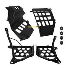 For Yamaha Left Right Heel Guards Foot Rest & Nerf Bars Banshee YFZ350 1990-2006