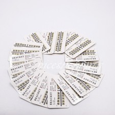 Staffe ortodontiche dentali staffe metallo Mini Roth/Edgewise/MBT 018/022 n/3/345 ganci