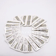 Dental Ortho Brackets Braces Metal Mini Roth/Edgewise/MBT 018/022 no/3/345Hooks