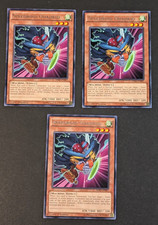 Yugioh TCG Card - 3x Speedroid Ohajikid - HSRD-EN007 - NM/LP 1st Edition - Rare