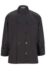 Edwards Unisex 10 Button Long Sleeve Chef Coat - 3301 FREE SHIPPING 