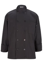 Edwards Unisex 10 Button Long Sleeve Chef Coat - 3301 FREE SHIPPING!