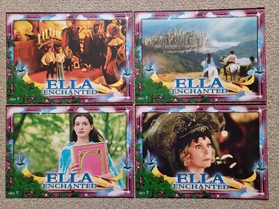 ELLA    ENCHANTED             lobby card set    NL.