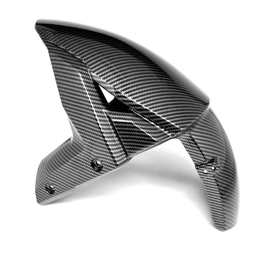 Carenado abrazador protector de guardabarros delantero de fibra de carbono para KAWASAKI ZX10R 2016-2020 - Imagen 6 de 9