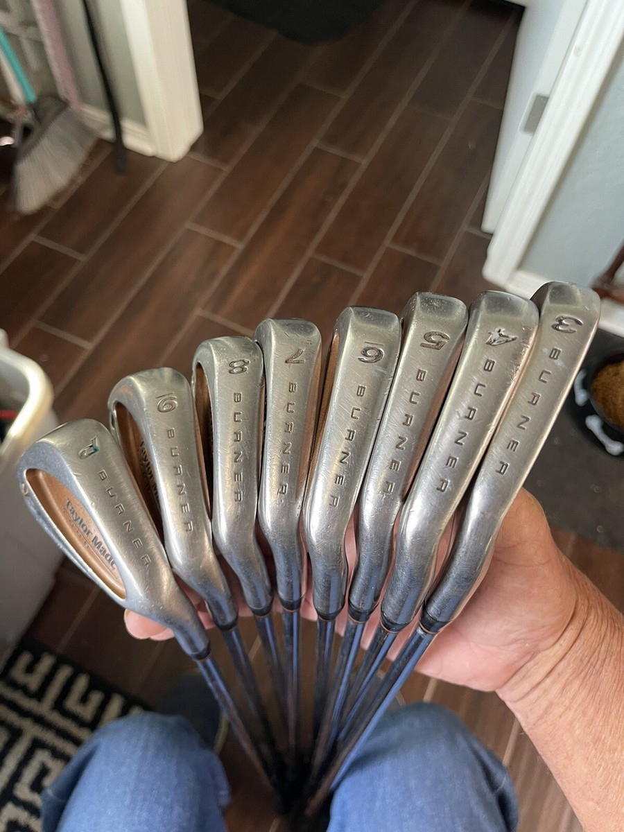 TaylorMade Burner Tour 3 4 5 6 7 8 9 PW iron set S-90 Steel TaylorMade Burner Tour 3 4 5 6 7 8 9 PW iron set S-90 Steel