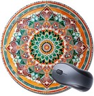 Moroccan Persian Pattern Round Mouse Mat. High Quality Mouse Pad