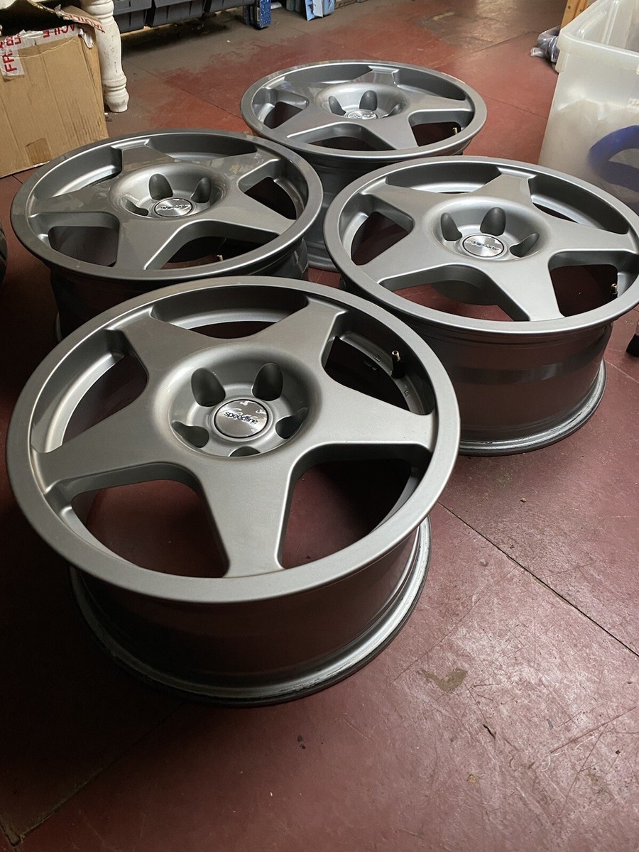 ルミエージュ Mitsubishi Evo IX Fq360 Speedline alloy wheels 17x8jj ET38