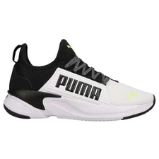 PUMA Softride Premier Slip On Running  Mens White Sneakers Athletic Shoes 376540