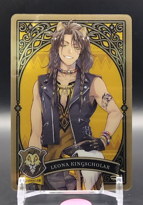 Leona Kingscholar Disney Twisted Wonderland Wafer Card BANDAI