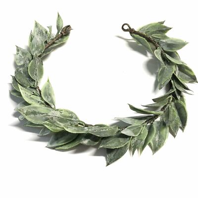 Leaf Greenery Crown Base Stem - Green (Style 3)