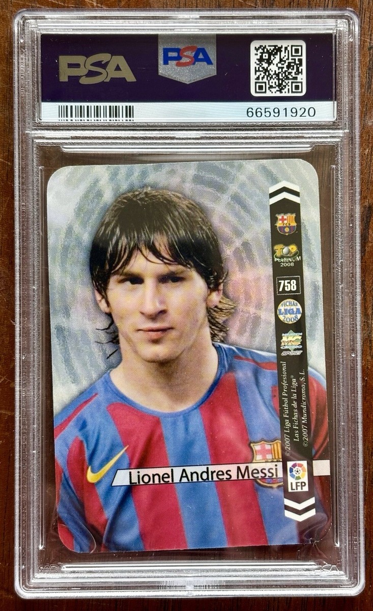 2007 Mundi Cromo Lionel Messi PSA8(メッシ) 2007 Mundi Cromo Lionel Messi PSA8(メッシ) PSA 8 2007 MUNDI