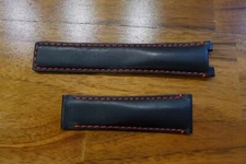 ZRC GRANDS FONDS OEM CALF STRAP 24MM WITH ZRC DEPLOYANT BUCKLE LINK SCREWS