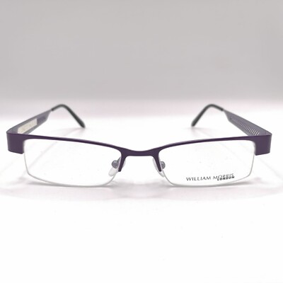 William Morris London elegante Brille. Leicht 3114 col.3 49/18 lila 